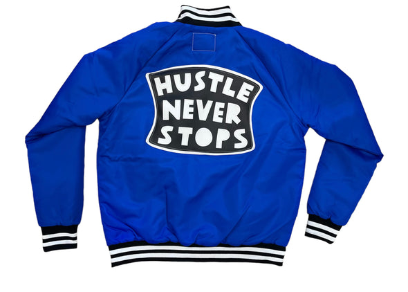 PMD “Hustle Never Stops” Jacket Blue