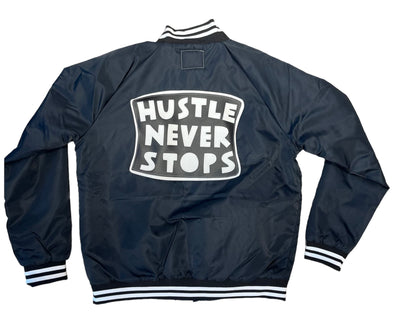 PMD “Hustle Never Stops” Jacket Black