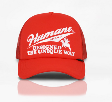 Humane Brand Unique Trucker - Red