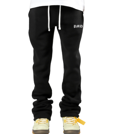 PMD Stacked Sweats - Black