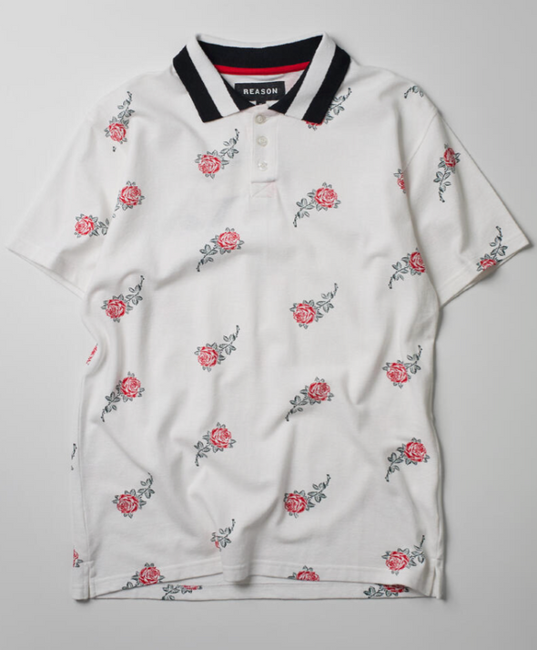 RSN AOP Rose Polo