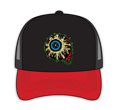 Mishka Rock Eyeball Embroidery Hat