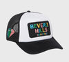 Homme Femme “Beverly Hills” Trucker Hat (Black)