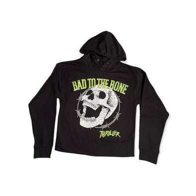 Thriller SZN Bad to the Bone Hoodie (Black/Green)