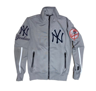 Pro Standard Yankees Track Jacket (Grey)
