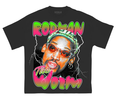Rodman "The Worm" Tee (Black)