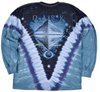 Pink Floyd Pyramid V Tie-Dye LS Tee