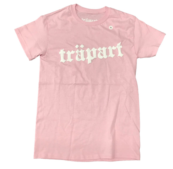 Trapart Logo Tee (Pink/White)