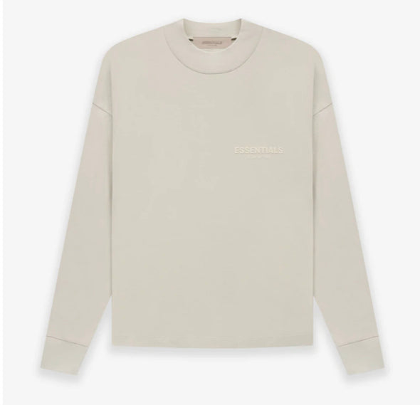 Fear Of God Essentials Long Sleeve T Shirt (Wheat)