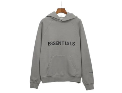 Fear Of God Essentials Pull Over Hoodie Front Logo (Ssense)