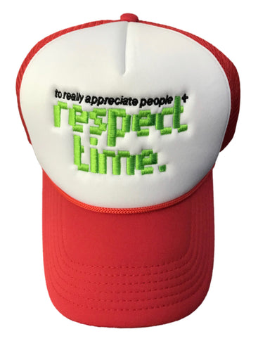 Trapart Digital Hat (Red/Neon)
