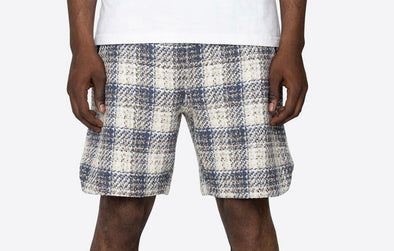 EPTM Tweed Trucker Shorts (Tan)