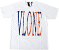 Vlone Tiger Pint Tee (White/Orange/Navy)