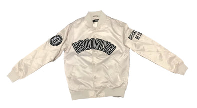 Pro Standard Brooklyn Satin Varsity Jacket