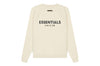 Fear Of God Essentials Pull Over Crewneck (Cream/Blk)