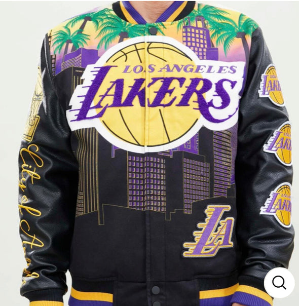 Pro Standard Lakers Remix Varsity Jacket