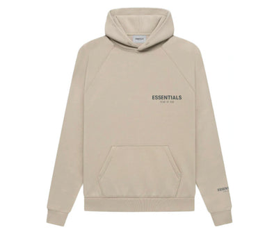 Fear Of God Essentials Pull Over Hoodie (Tan/ 3M